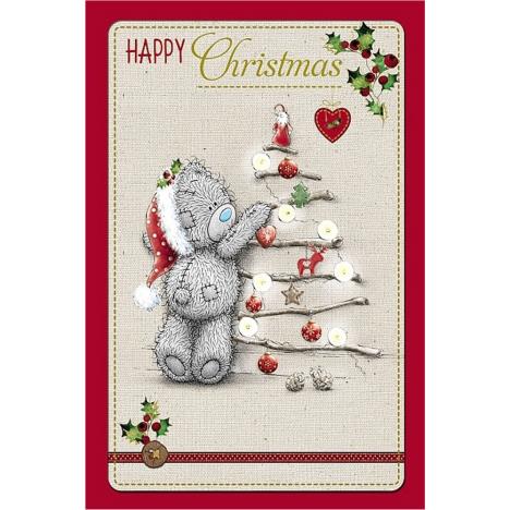 Happy Christmas Bear With Tree Me to You Bear Christmas Card £3.99